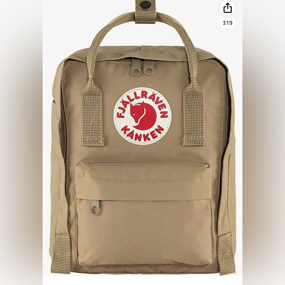 Fjallraven Women's Kanken Mini Backpack, Clay